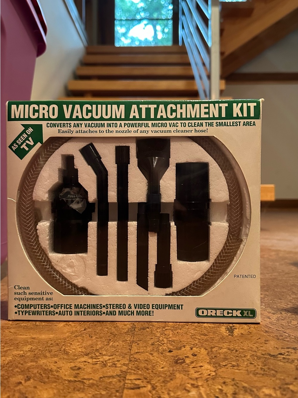 Oreck XL Micro Vacuum Attachment Kit - Black